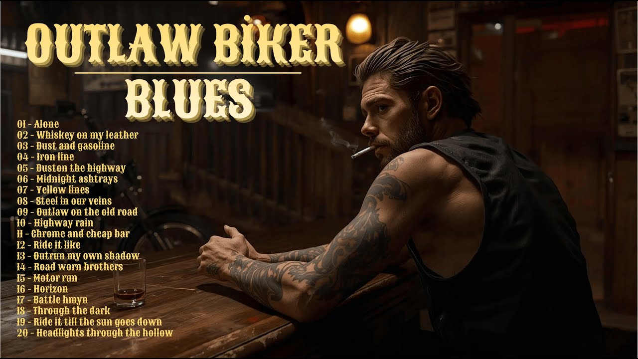 Outlaw Biker Blues – Steel & Smoke | Dark Road Music, Whiskey & Chrome