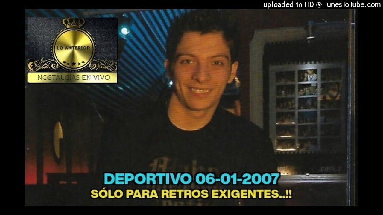 DAMIAN CORDOBA 06-01-2007 en vivo-Deportivo[Lo Anterior]
