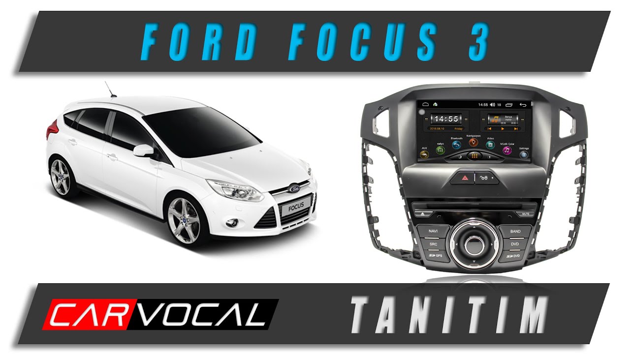 Ford Focus 3 Carvocal CRV-4121 Android Multimedya Sistemi Tanıtımı