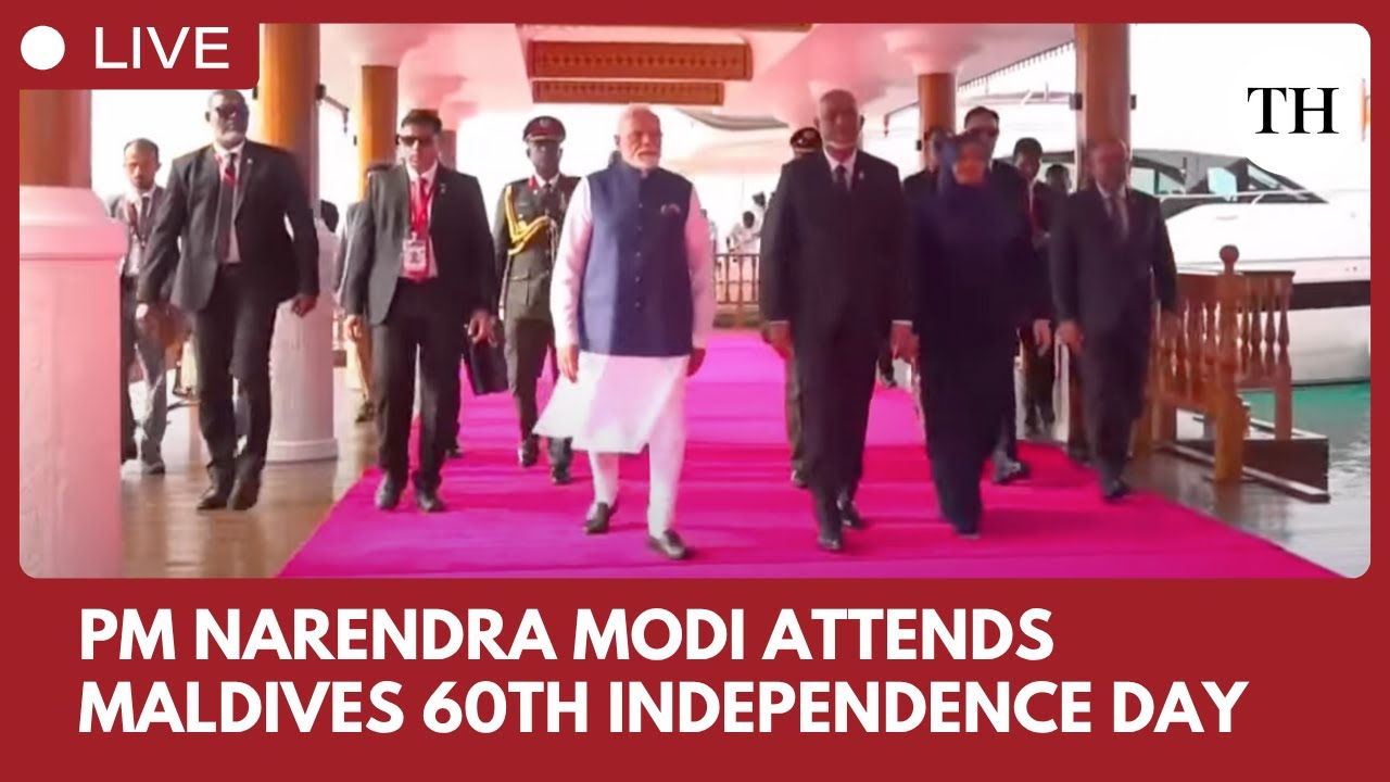 PM Narendra Modi attends Maldives 60th Independence Day celebration