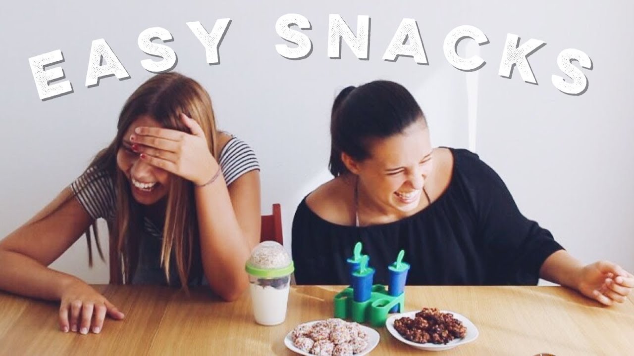 EASY SNACKS com Maria Gonzaga - Regresso às Aulas EP. 7 || Sara Vicario
