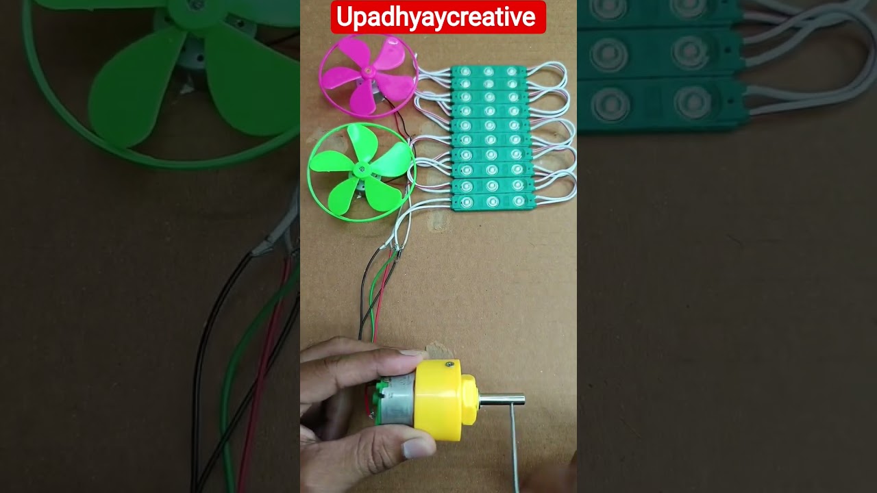 How to Produce Electricity Generation Using N20 DC Geared Motor #shorts #dcmotor #motor #generation