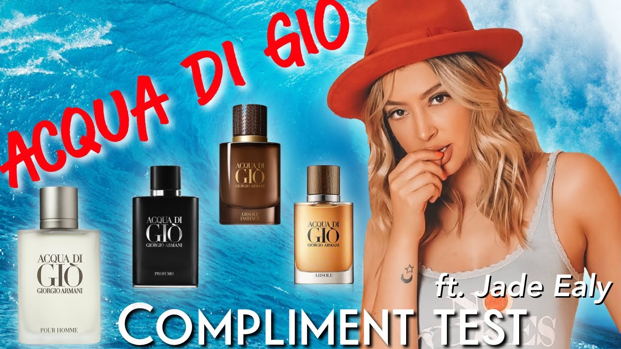 Acqua di Gio Rated! Compliment Test ft. Jade Ealy