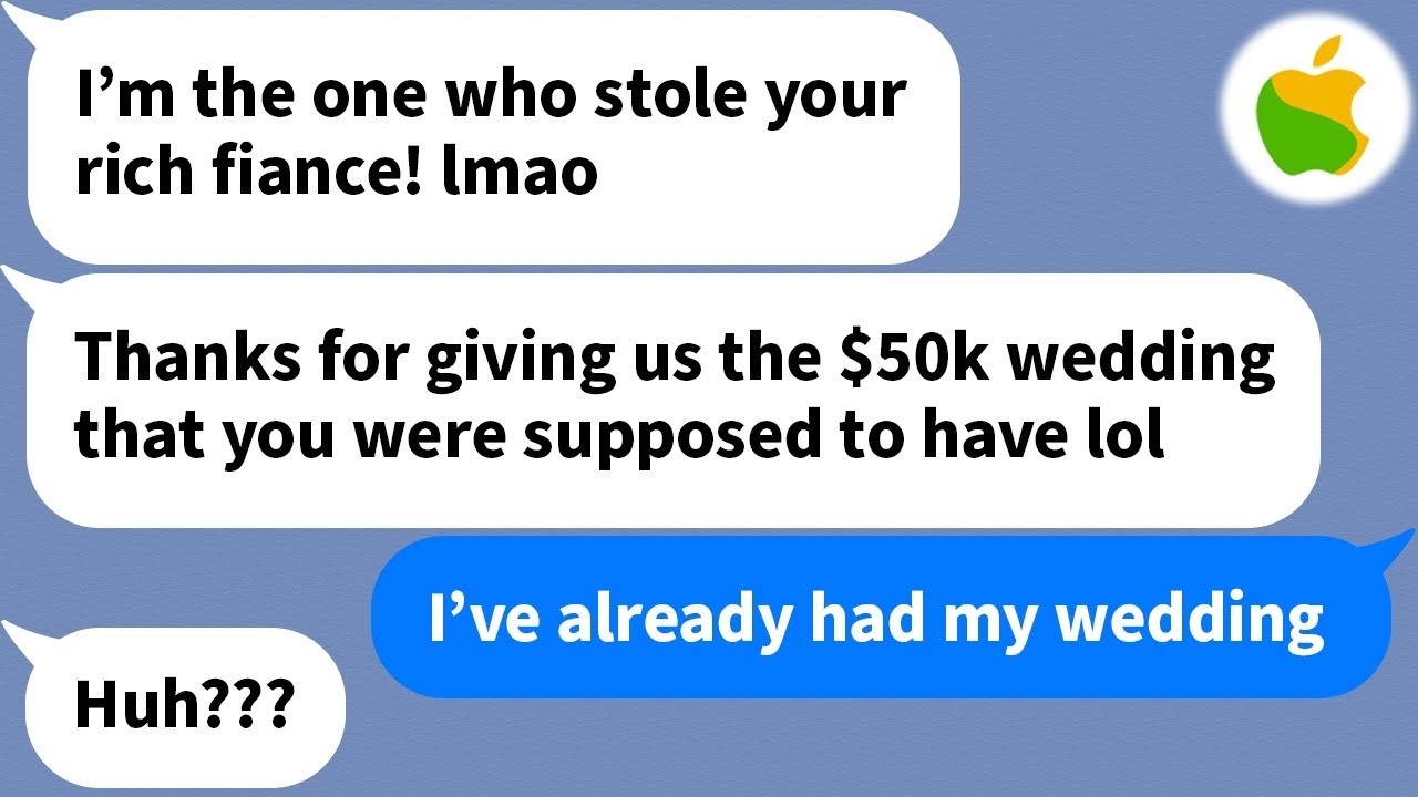 【Apple】 My friend tried to steal my fiancé because he was wealthy but...