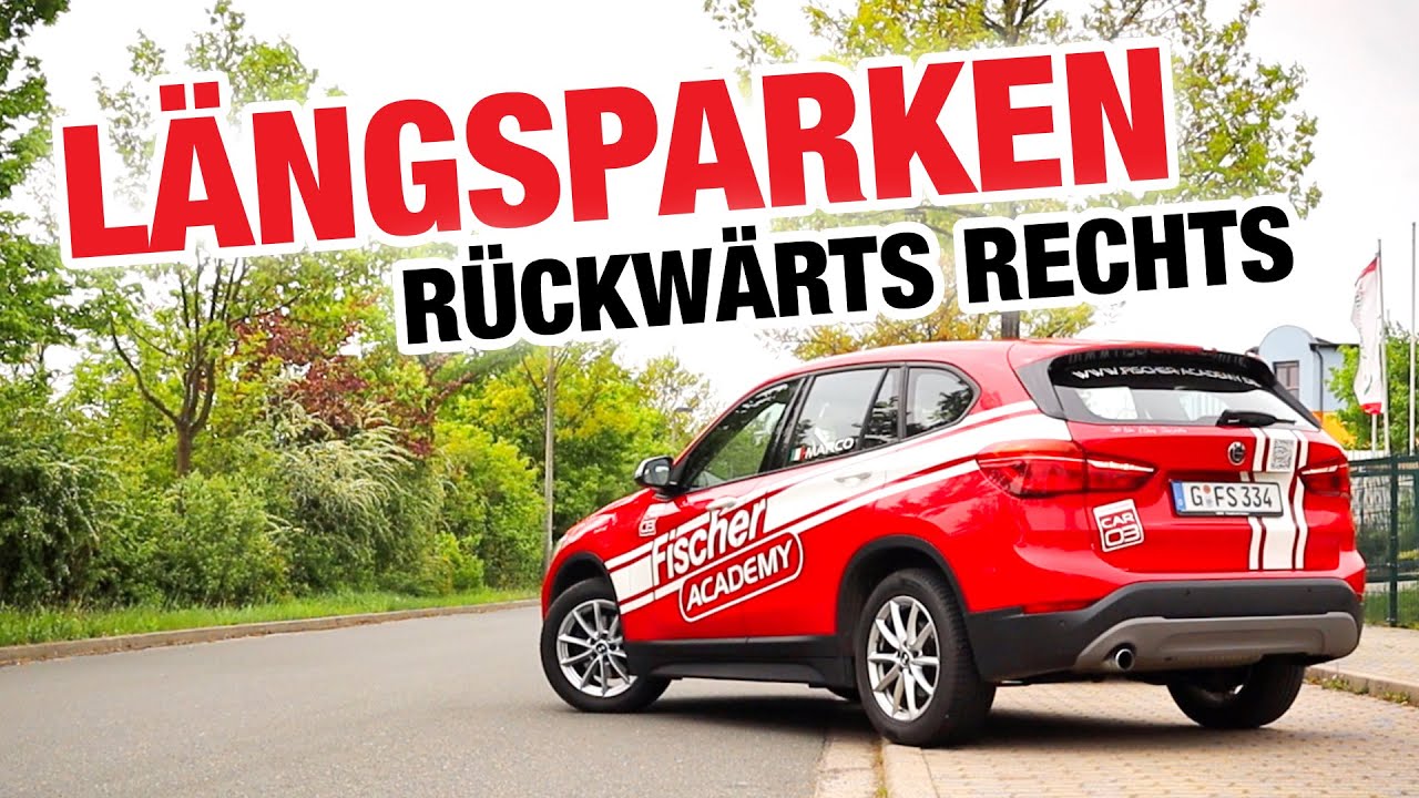 Grundfahraufgabe PKW: Wie funktioniert Einparken? - Längsparken 🚘 | Fischer Academy