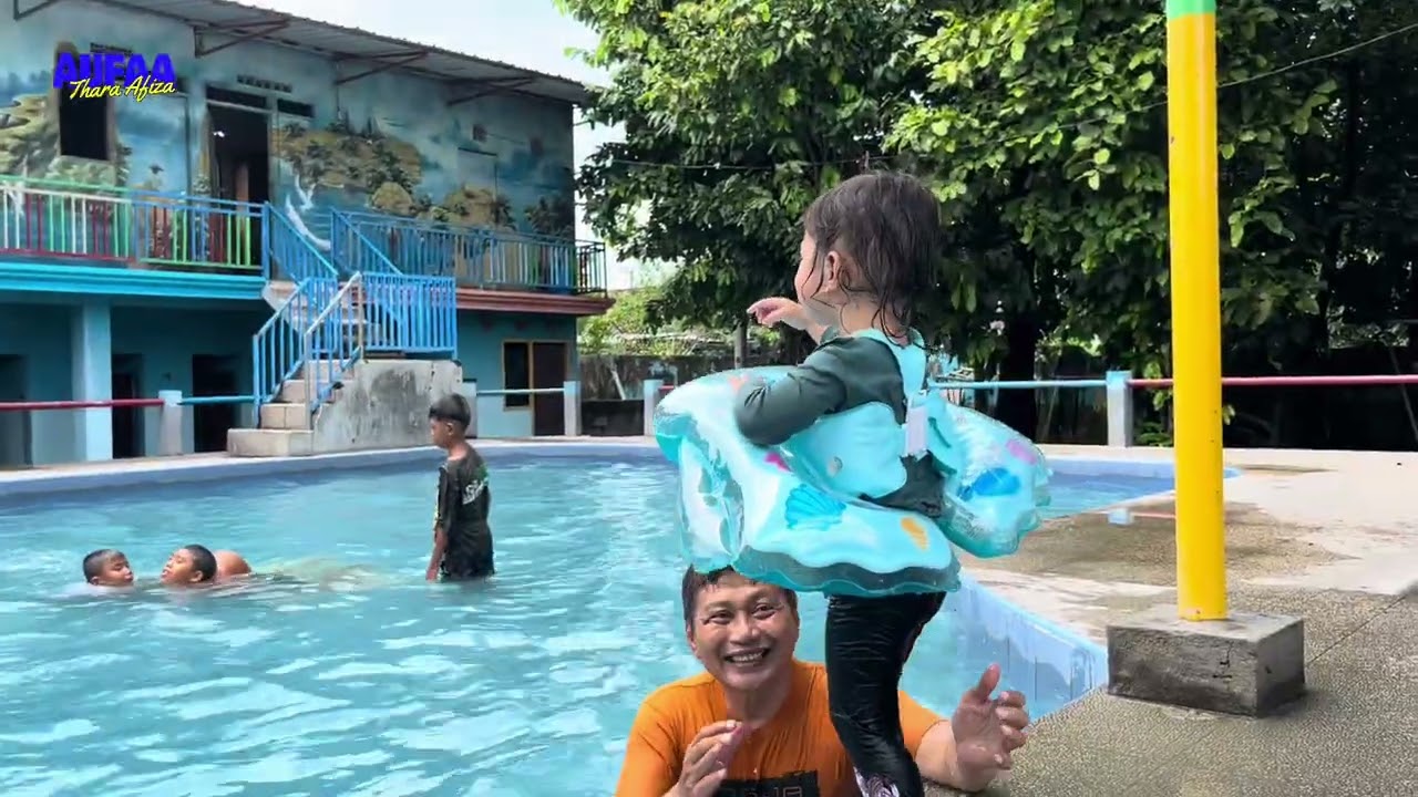 Aufaa berenang #renang #balita 