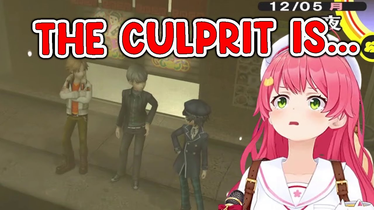 (contain spoilers) Miko correctly guessed the main culprit of Persona 4 on her first try