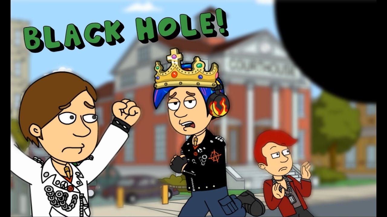 Black Hole in GoAnimate City. (REUPLOAD)