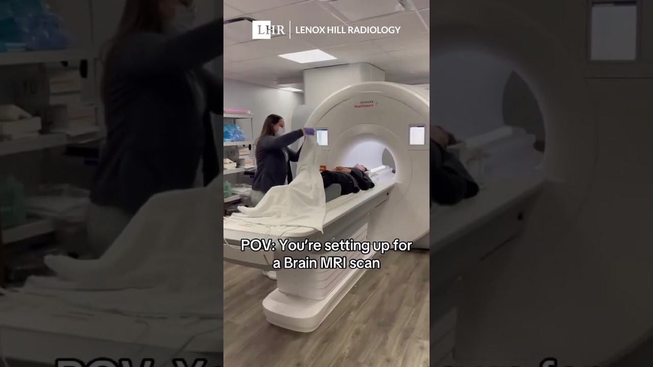 POV: You're setting up for a Brain MRI scan
