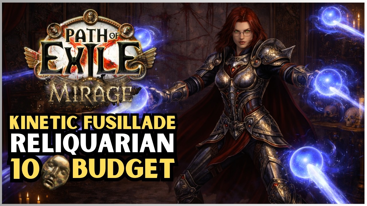 Kinetic Fusillade Reliquarian | Path of Exile | Low Budget | 3.28