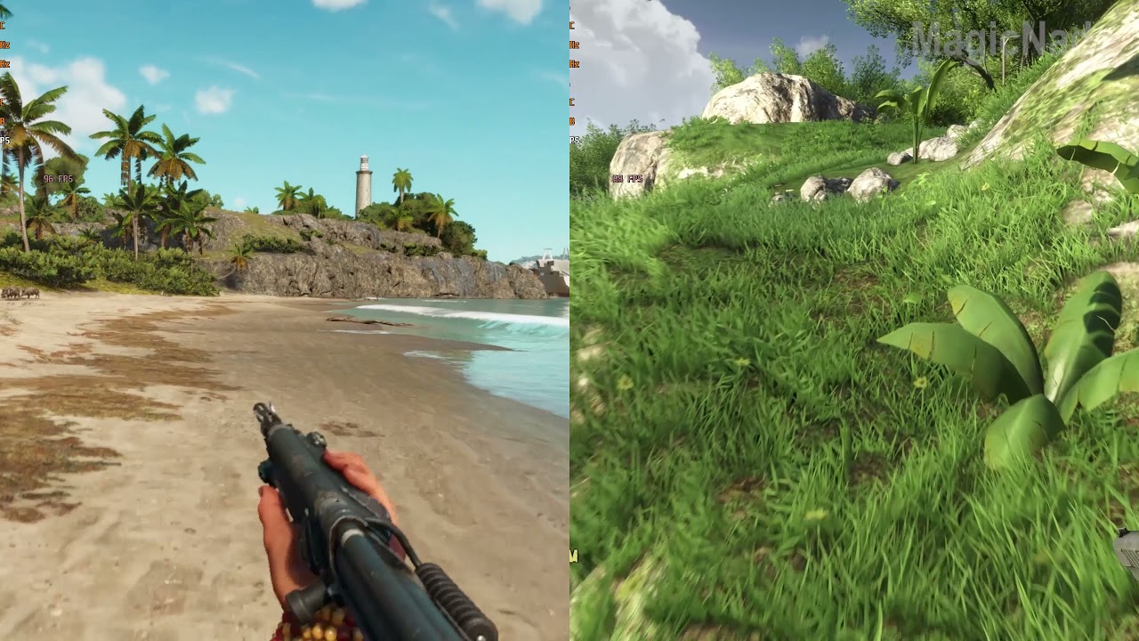 FAR CRY 6 vs FAR CRY 3 ULTRA SETTINGS GRAPHICS COMPARISON RTX 2080 SUPER almost RTX 3070 1440p