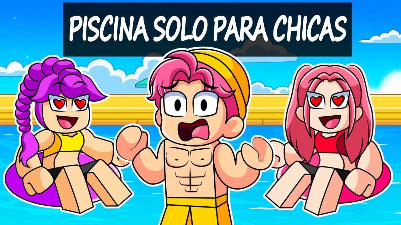 ABBY ATRAPADO en una FIESTA en la PISCINA SOLO de CHICAS