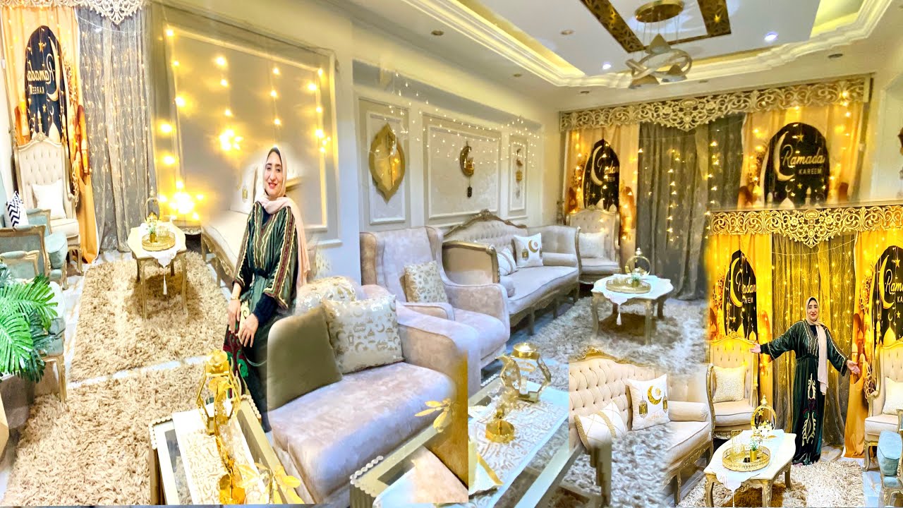 اول مره اعمل كده في بيتي بزينة رمضان 🌙 قلبته خيمه رمضانيه 🫣متوقعتش يطلع كده 🤗😍