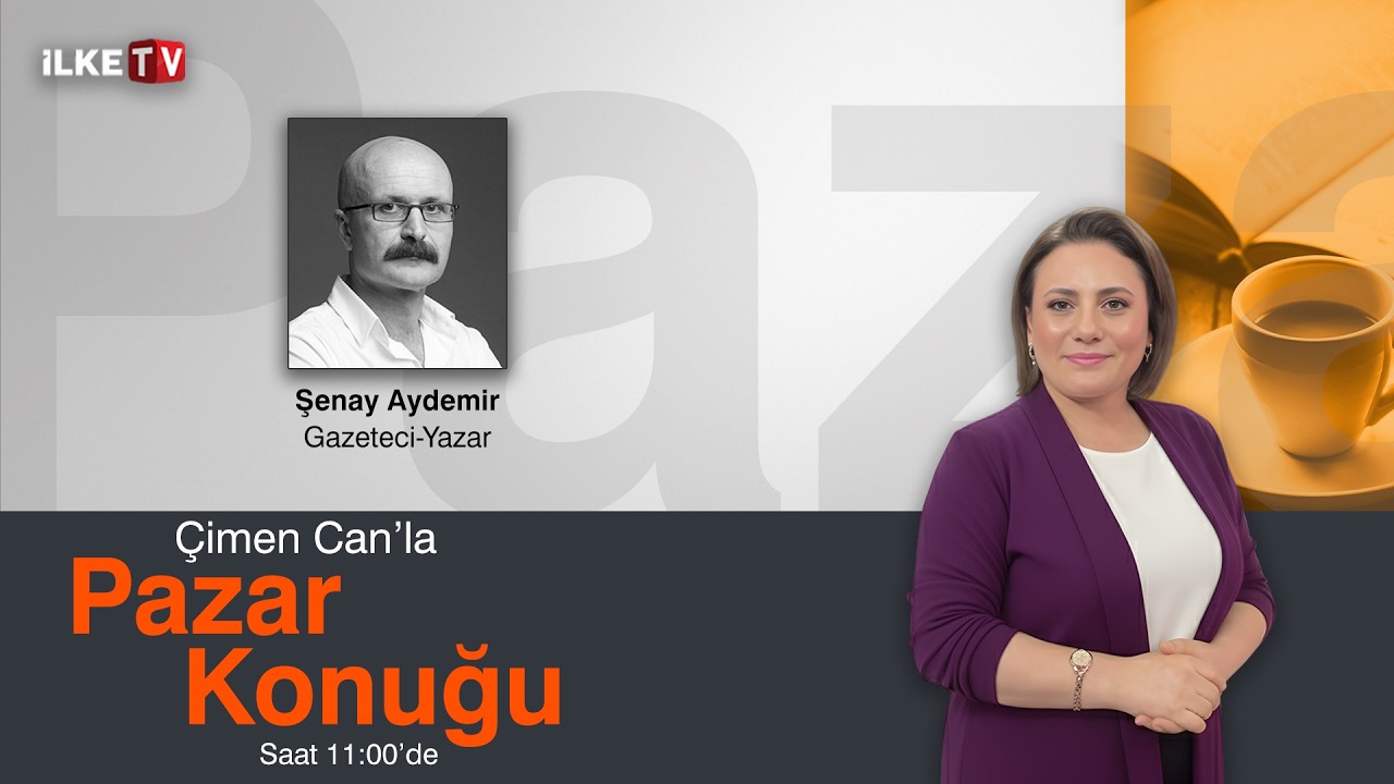 #CANLI | Çimen Can bu hafta #PazarKonuğu'nda Gazeteci-Yazar Şenay Aydemir'i ağırlıyor