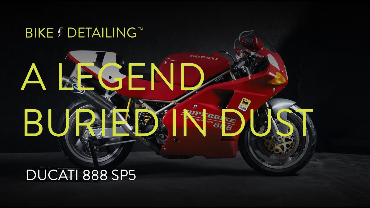 BIKE DETAILING | EP. 5: A Legend Buried In Dust – 1993 Ducati 888 SP5