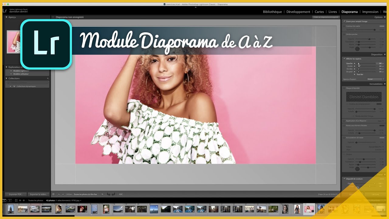 Lightroom Tuto #24 Le module diaporama