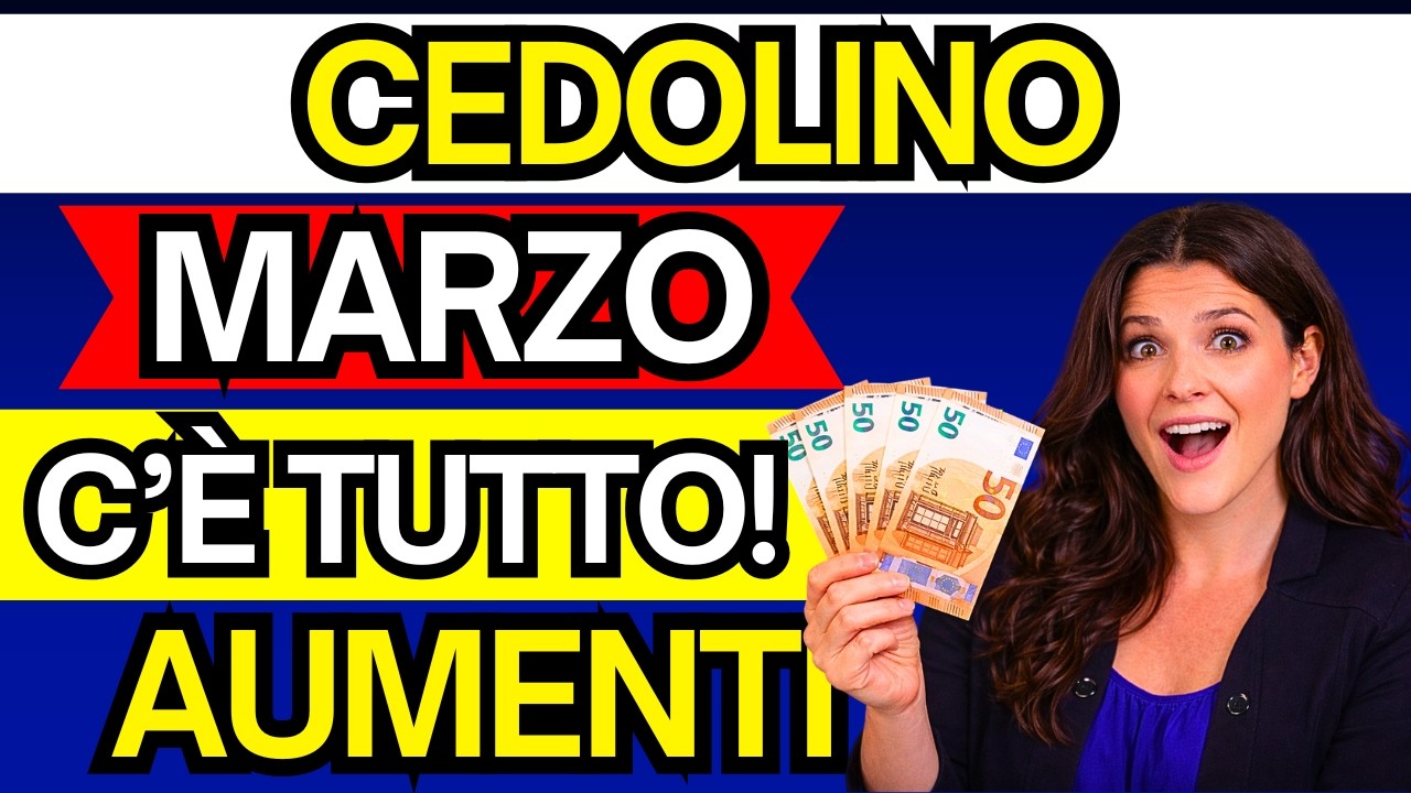 CEDOLINO MARZO SHOCK: Aumenti, Arretrati e Nuove Trattenute!