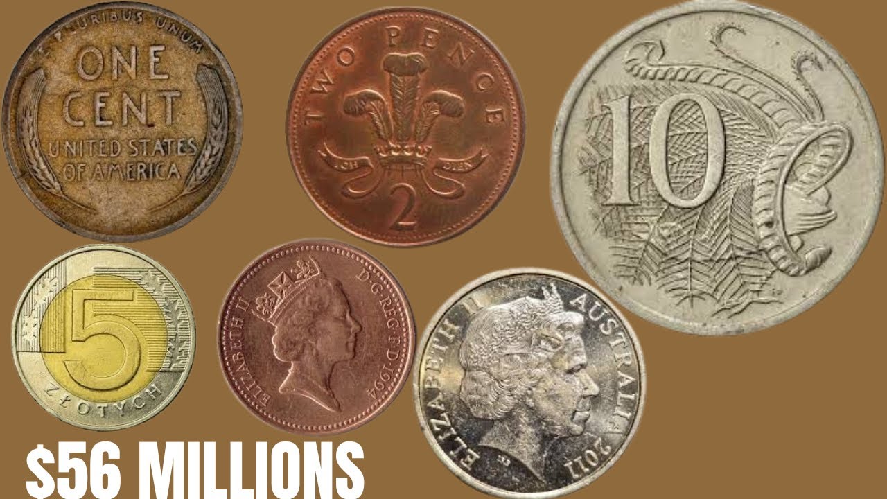 Top 7 Most Valuable Coins in the World | Rare & Expensive Coins Worth Millions!