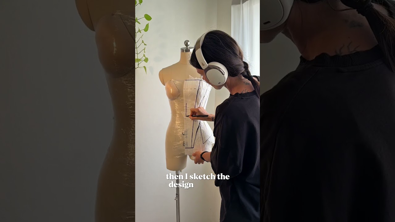 Corset top pattern tutorial 👌🏻