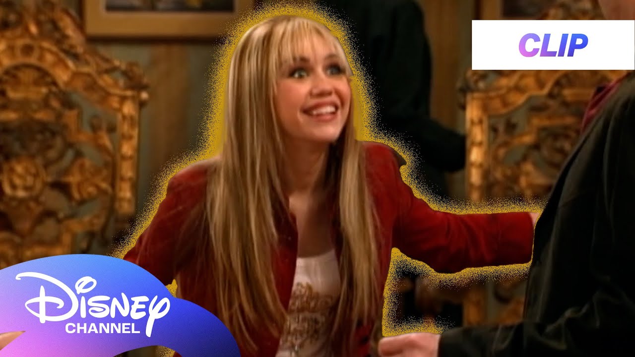Miley Learns How to Greet the Queen! 😆👑 | Hannah Montana Throwback | @disneychannel