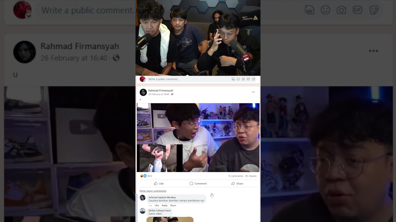 ketika cendy dan mas dean reaction video #shorts