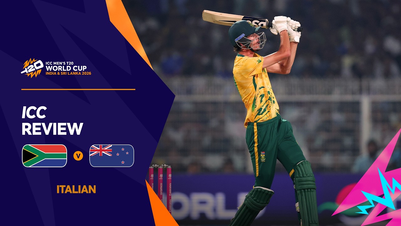 La Nuova Zelanda elimina il Sudafrica e si lancia in finale | ICC Review | Men's T20 World Cup 2026
