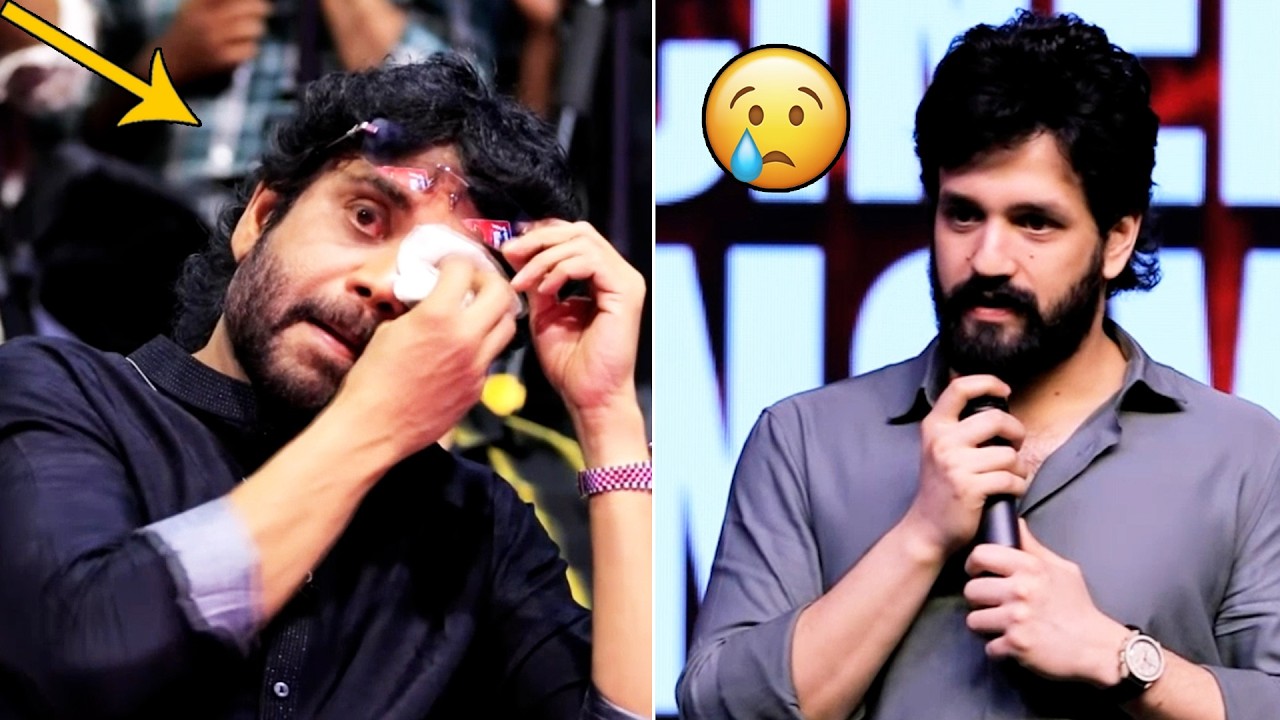 Akhil Akkineni Emotional Speech at #LENIN Success Press Meet | Akkineni Nagarjuna Gets Emotional 🥹🔥