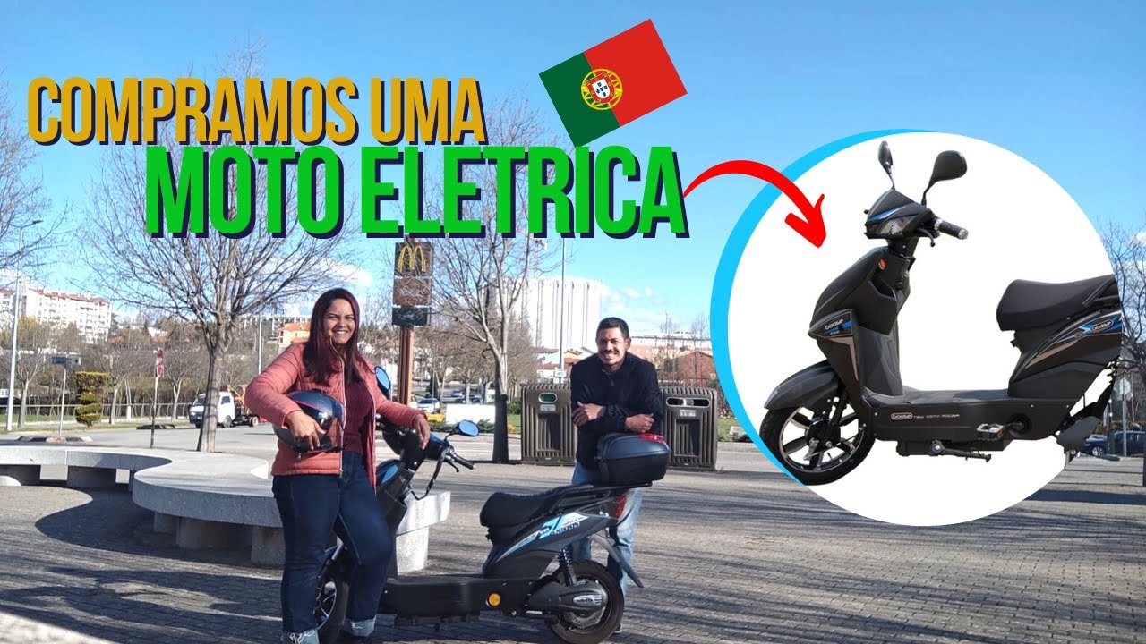 PORTUGAL| COMPRAMOS UMA MOTO ELÉTRICA - VORTEX GOOSE TWO