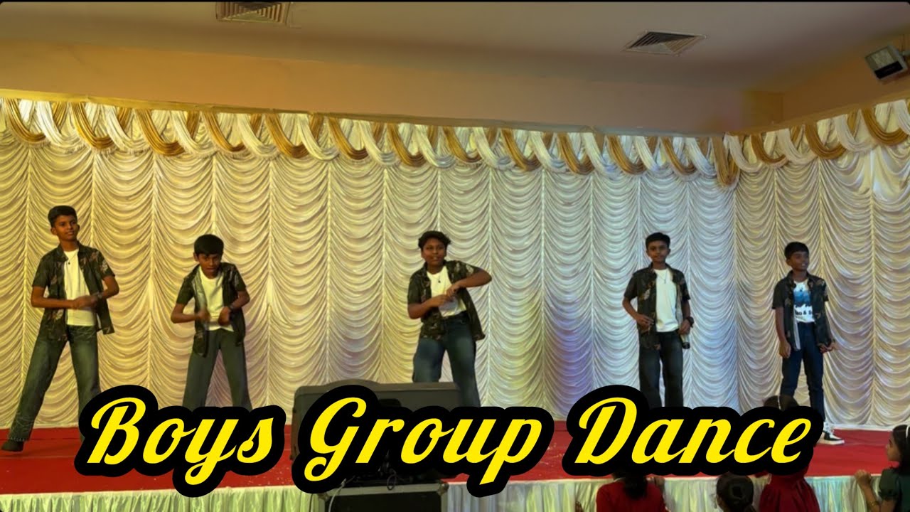 Boys Group Dance🕺 | Christmas celebration 2025#trending #christmascelebration #dance #groupdance 