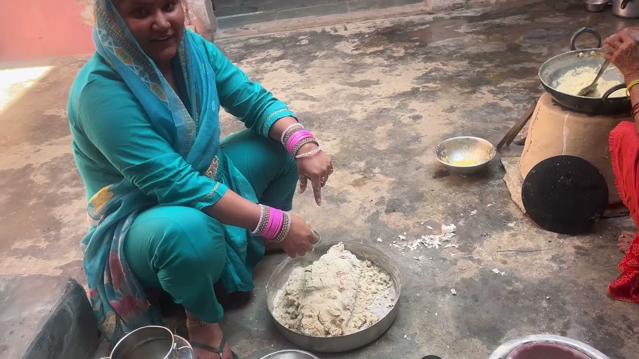 Aaj ghar mai bna Churma 🥰❤️🙏🏻