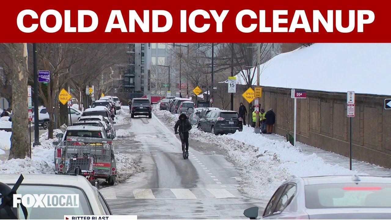 DC salt giveaways, trash pickup restart as icy roads linger in Prince George’s County