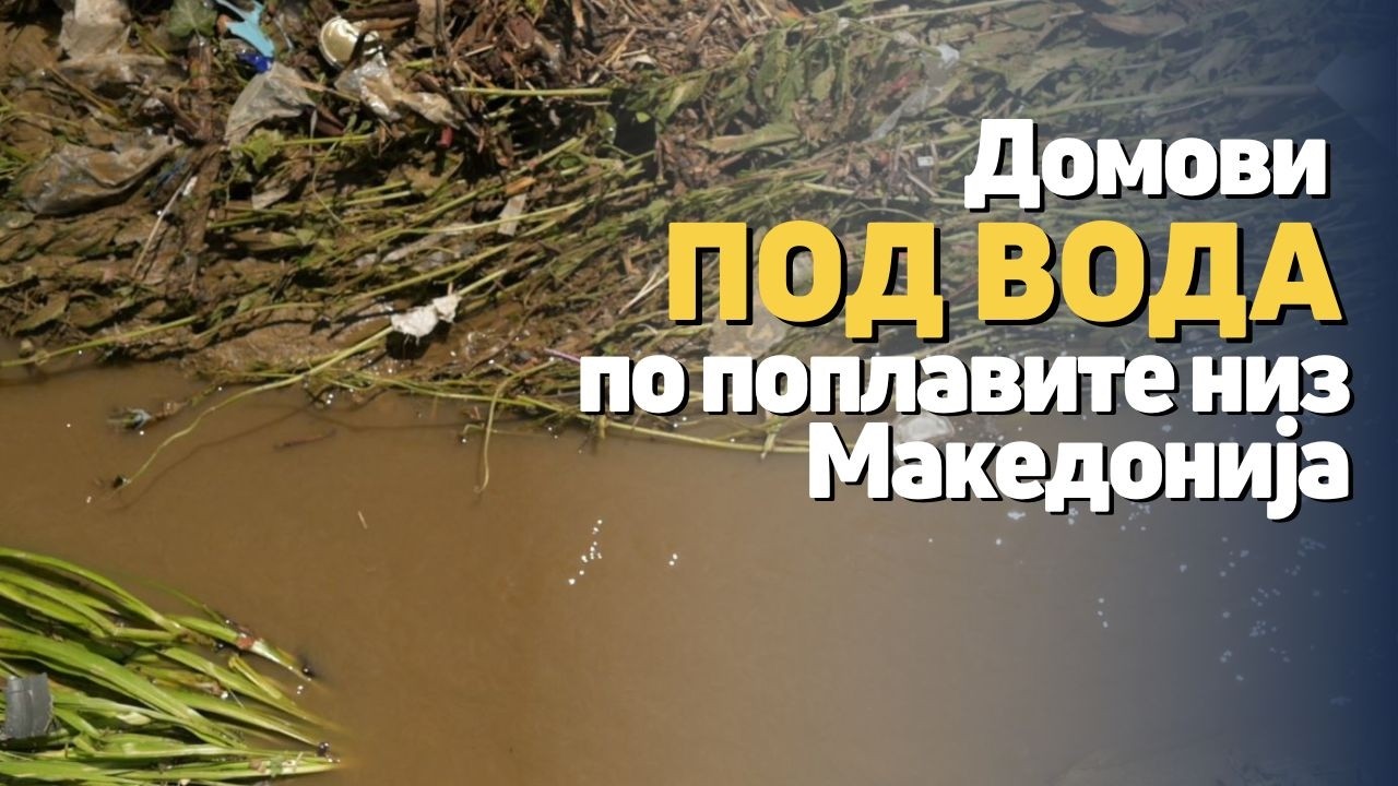 Евакуирани граѓани, поплавени домови - поплави низ Македонија