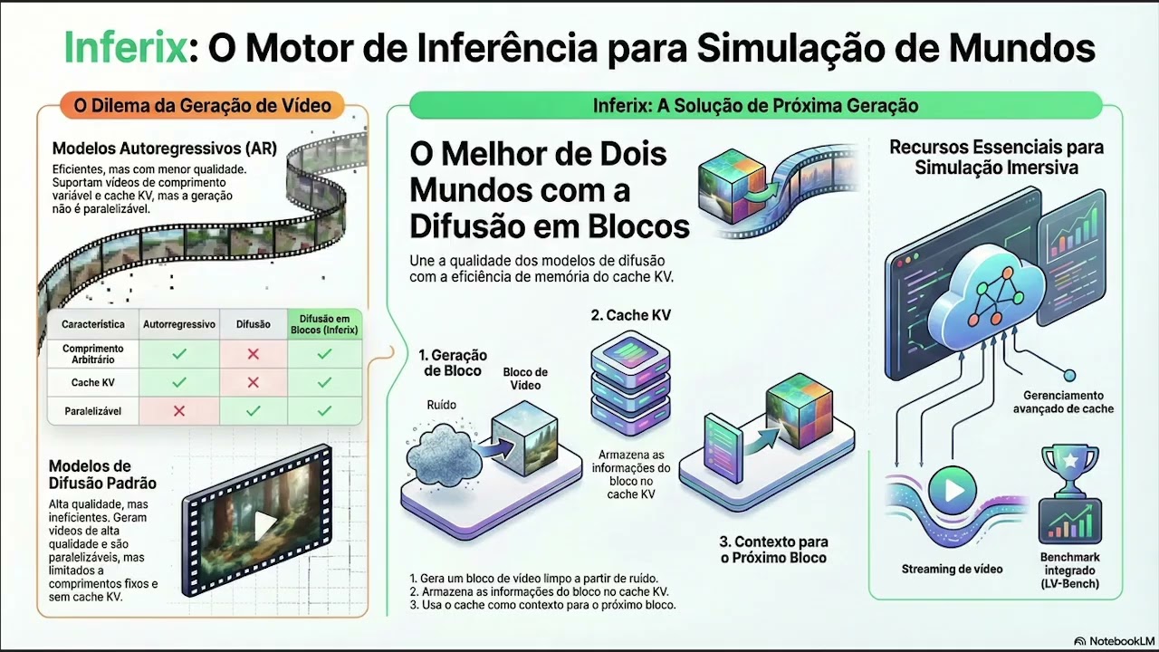 Inferix - Um Mecanismo de Inferência de Próxima Geração para Simulação de Mundo