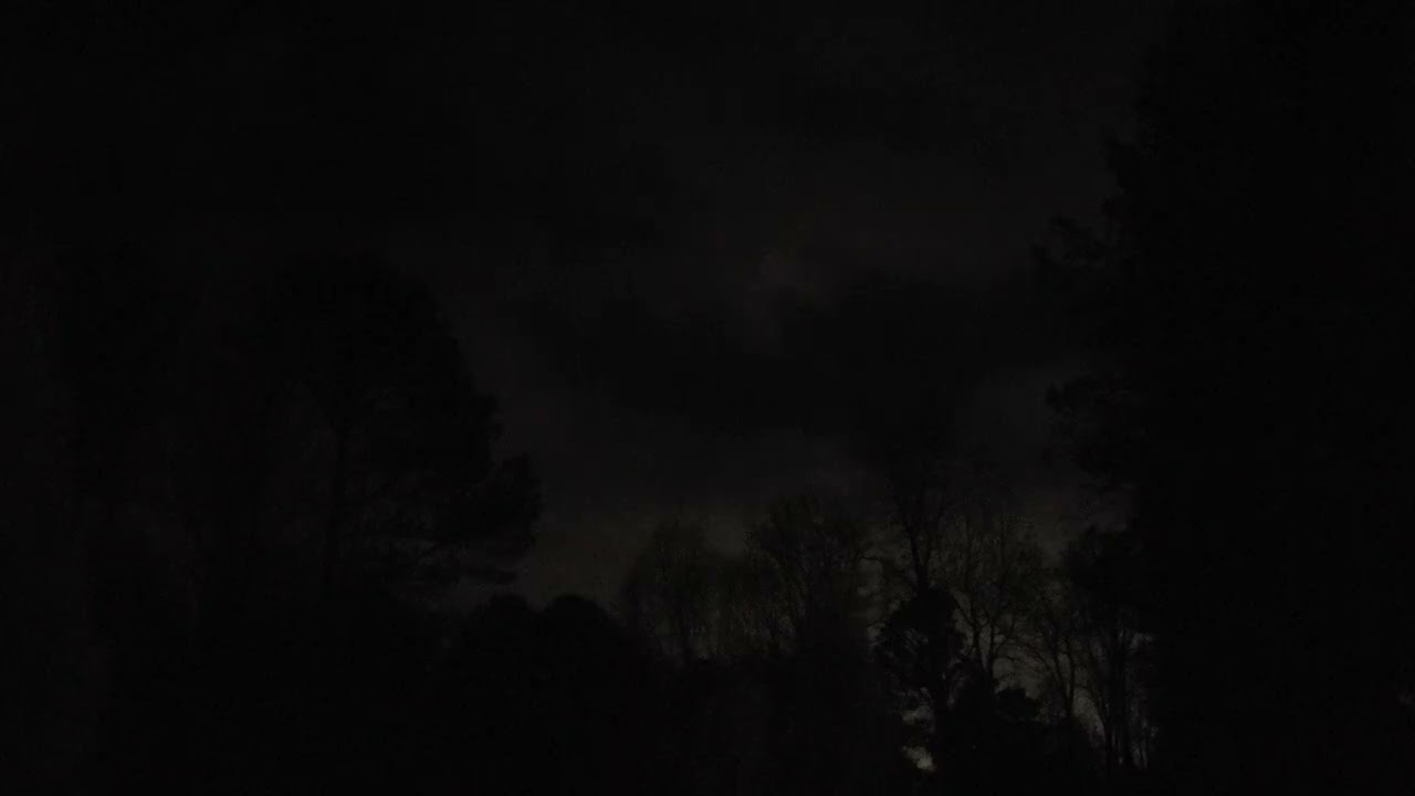 FEB 20, 2026. Night sky. Clouds rolling in and out.