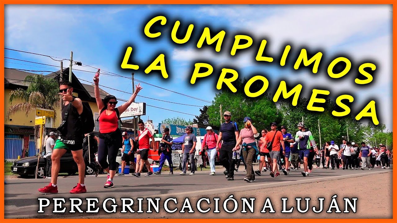 🥵 Con los PIES AMPOLLADOS 👣 Caminamos 60 km⁉️ Peregrinación a Luján - Buenos Aires, Argentina