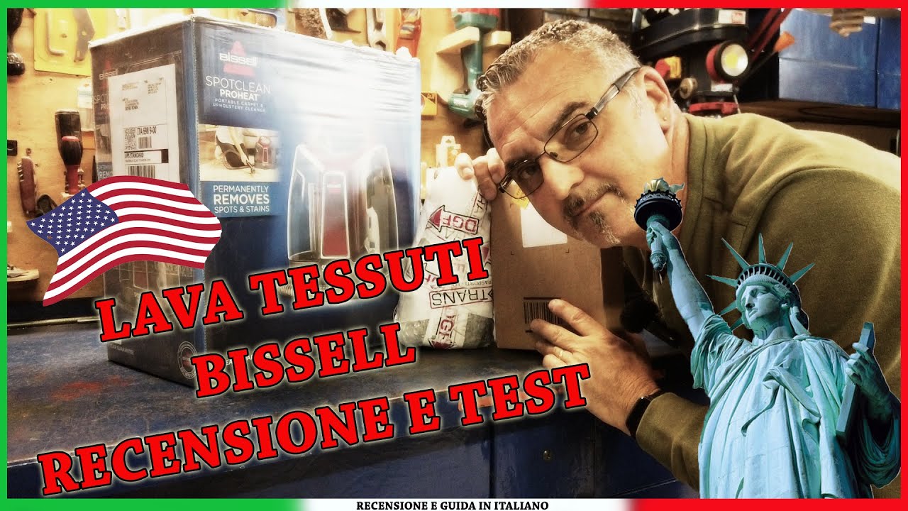 Bissell spotclean proheat RECENSIONE E TEST