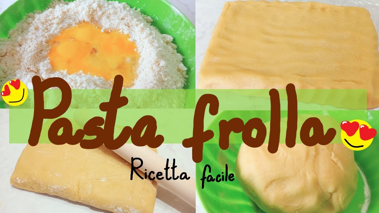 PASTA FROLLA PER BISCOTTI E CROSTATE🍪(frolla sabbiata/frolla sabl&egrave;) Ricetta frolla facile e veloce😍