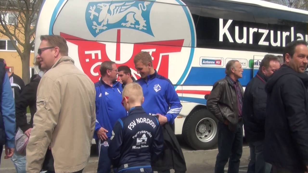 FSV Nordost beim FC Hansa Rostock gegen Erfurt