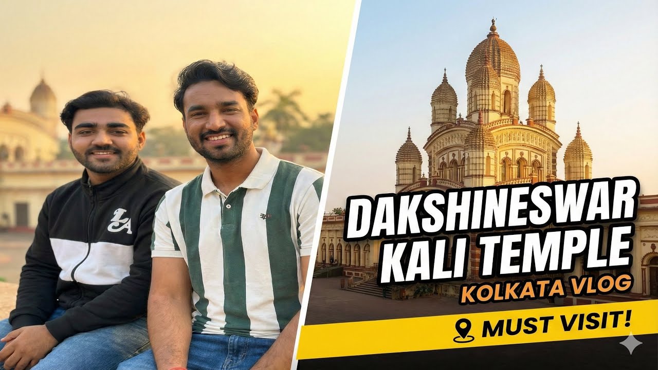 Exploring Dakshineswar Kali Temple! 🌺 Kolkata’s Most Divine Place | Vlog