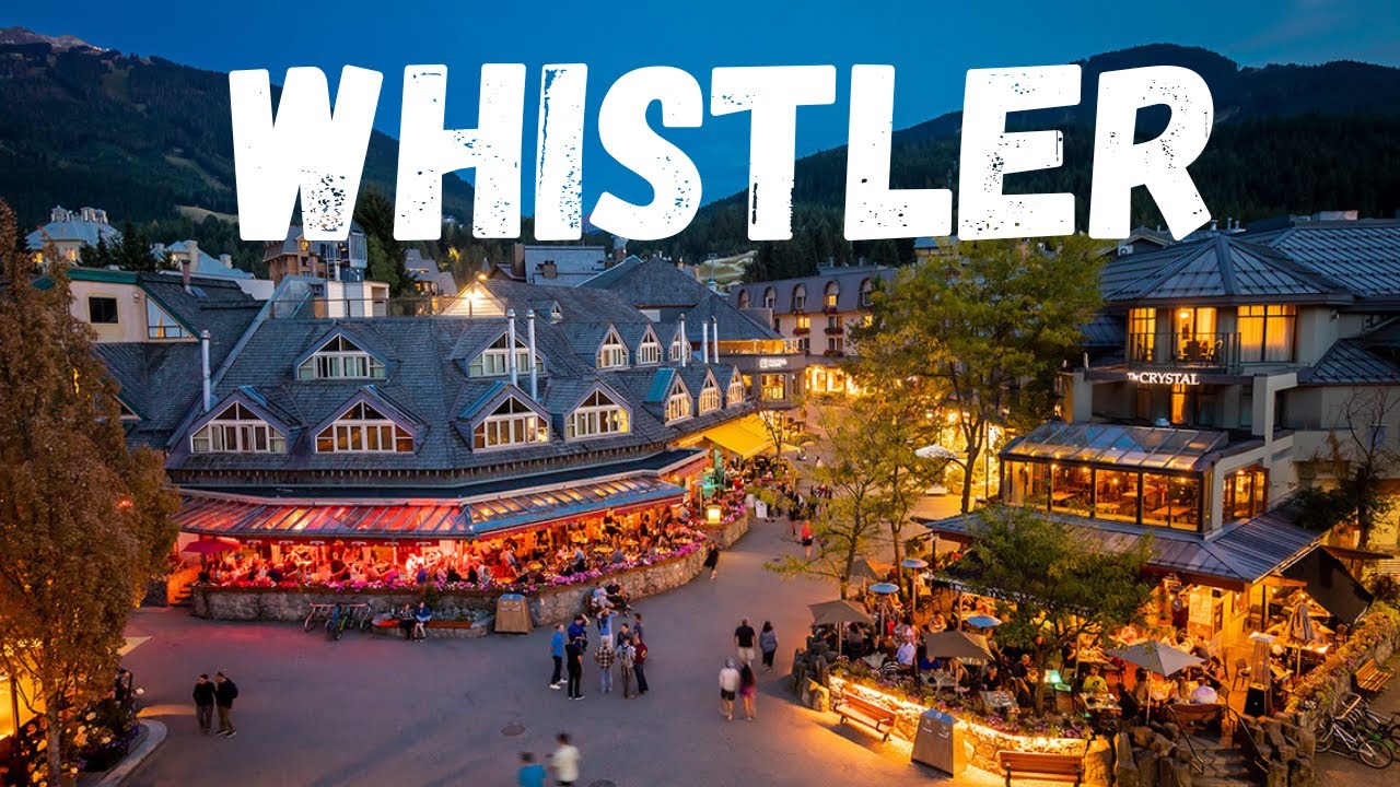 Whistler - один из самых известных горных курортов мира.