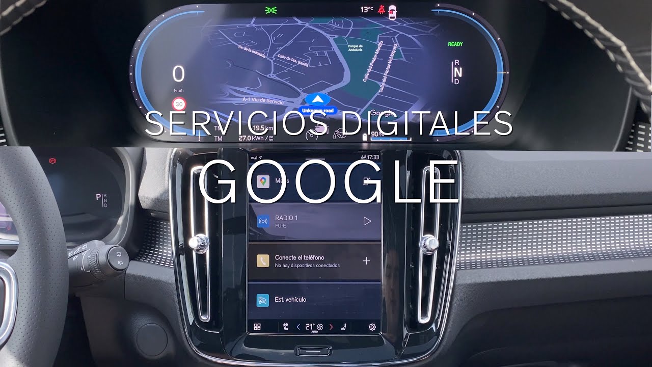 ¿Cómo funciona el sistema de Servicios Digitales de Google para el coche?