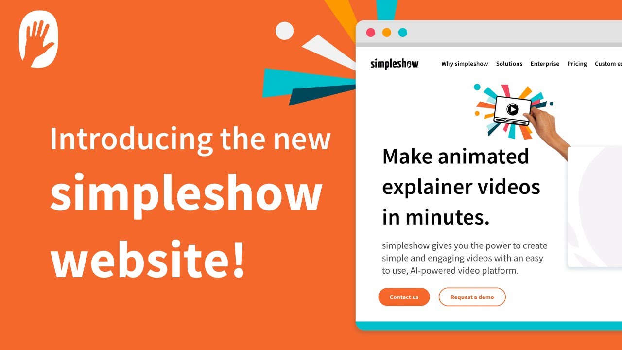 Introducing the new simpleshow website!