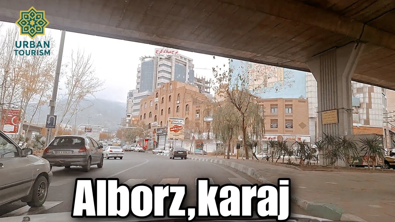 Daytime Drive to Bam-e Karaj | One of Karaj’s Best Views 🌄