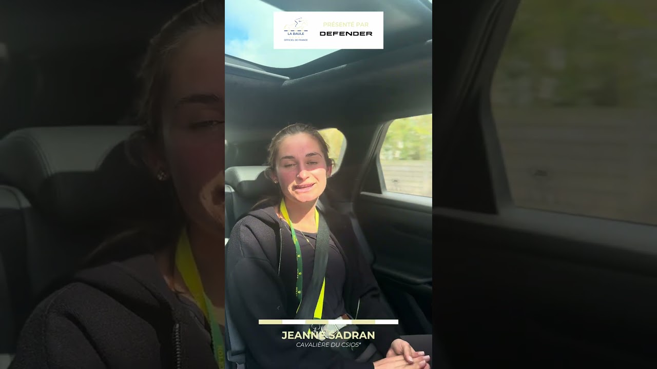 CAR ITW - JEANNE SADRAN