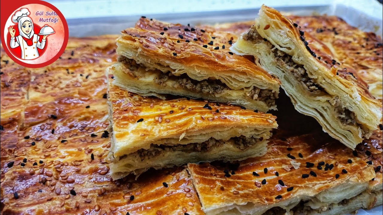 MUHTEŞEM EL AÇMASI BÖREK 💥 KAT KAT KIYMALI BÖREK