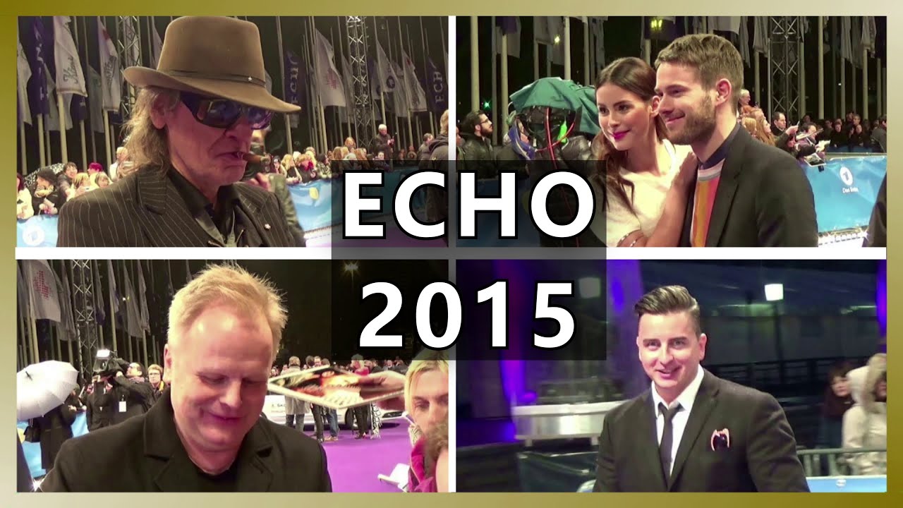 ECHO 2015 in Berlin: Stars auf dem Lila Teppich