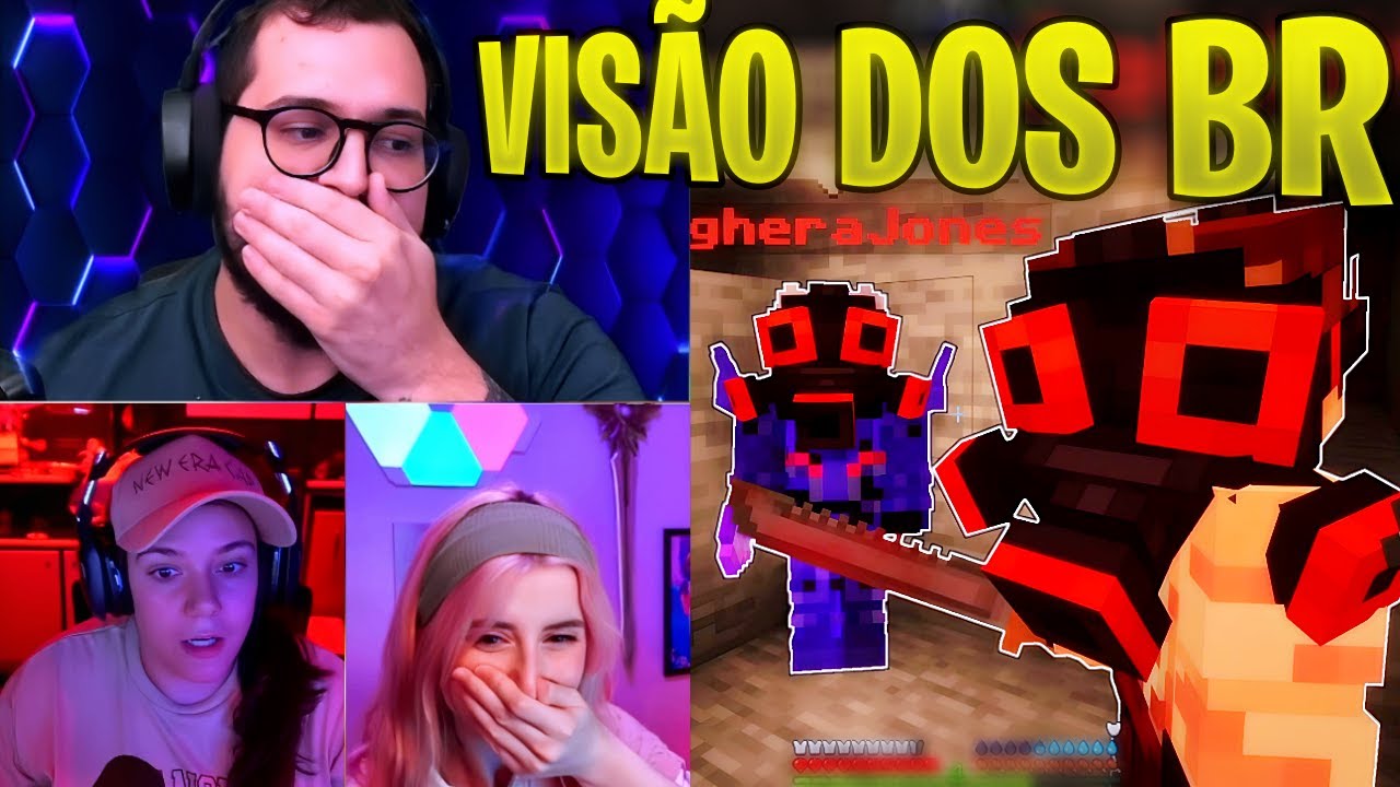 POV DOS BR M0RRENDO PARA O CELLBIT E BAGHERA I PURGATÓRIO 2 I QSMP