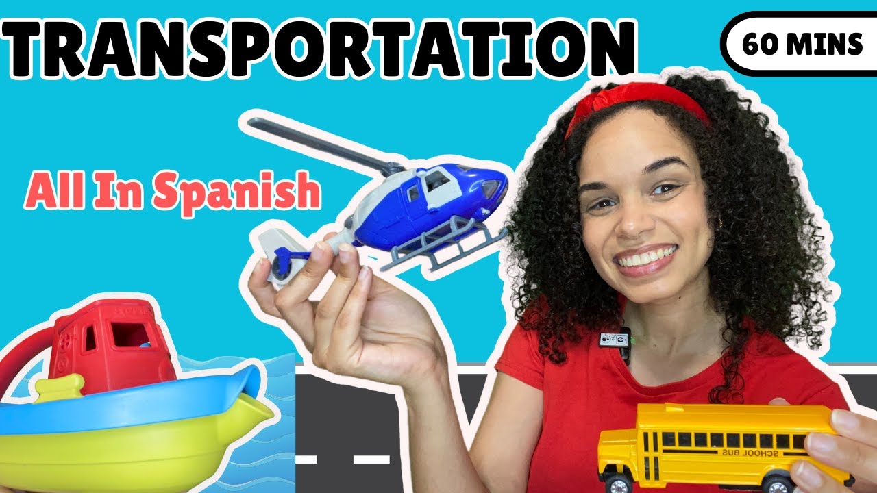 Things That Go | Transportation | Español Para Bebé | Learn To Talk | Ms.Ramos