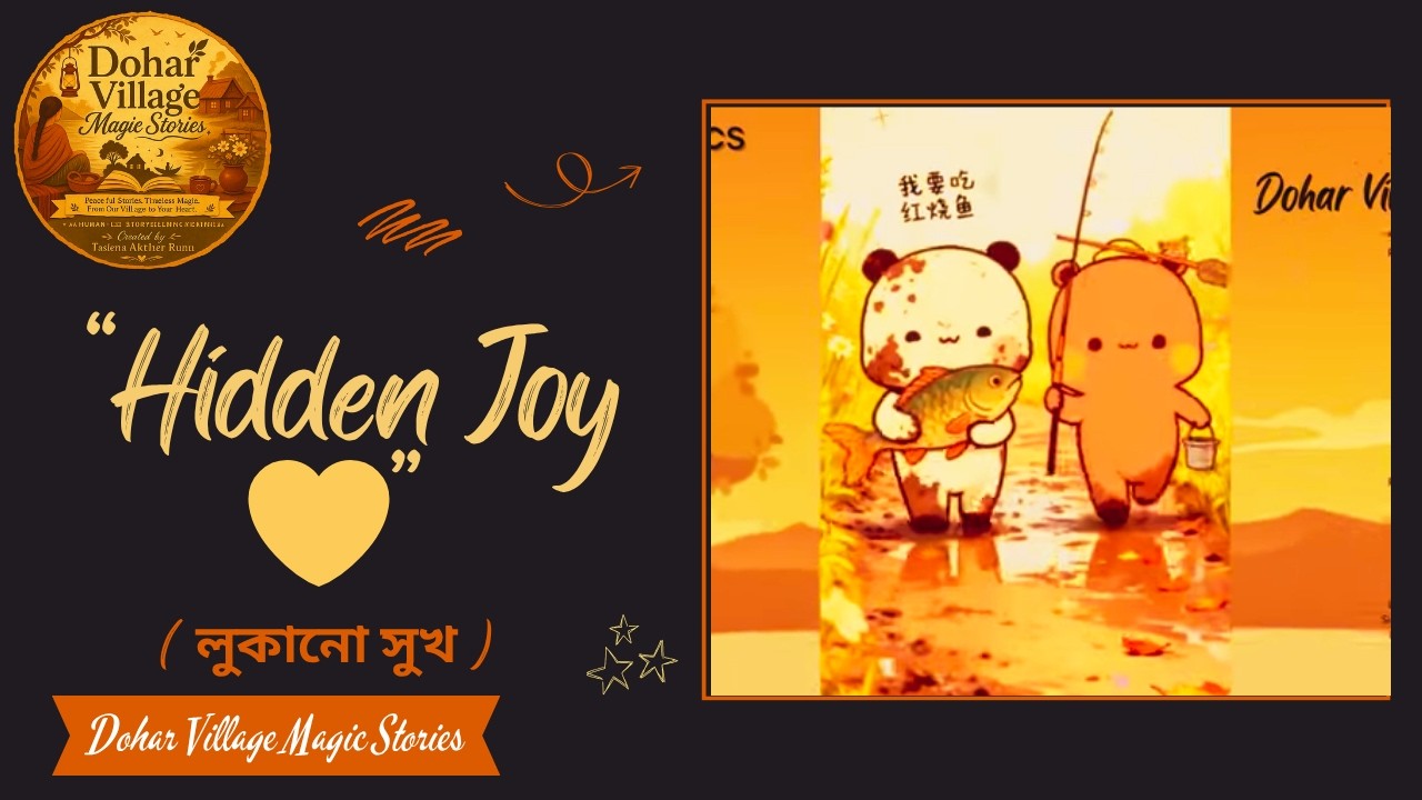 “Simple Life, Deep Peace 🌿 | A Calm Musical Animation Film | Dohar Village Magic Stories”