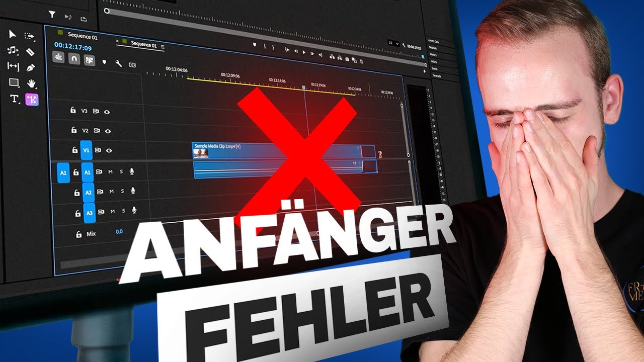 Die 5 h&auml;ufigsten Anf&auml;nger Fehler beim Videoschnitt